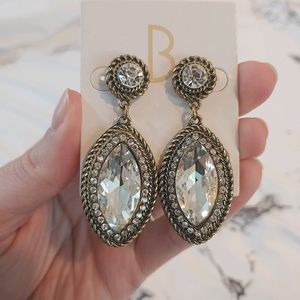 Dangling costume earrings